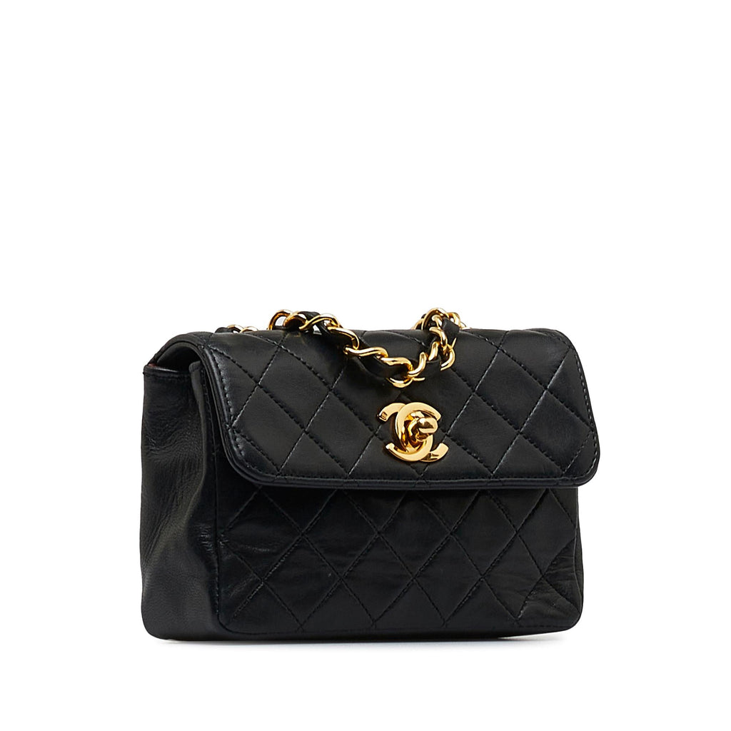Chanel Mini CC Quilted Lambskin Flap (SHG-vKkjGB)