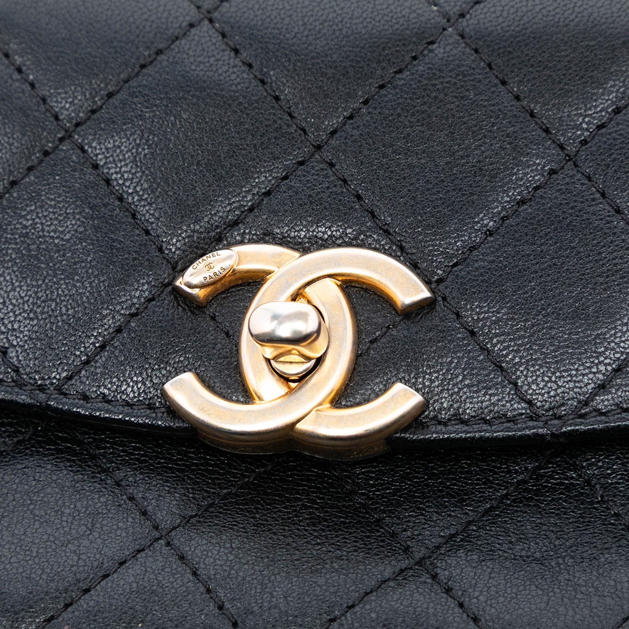 Chanel Mini CC Quilted Lambskin Flap