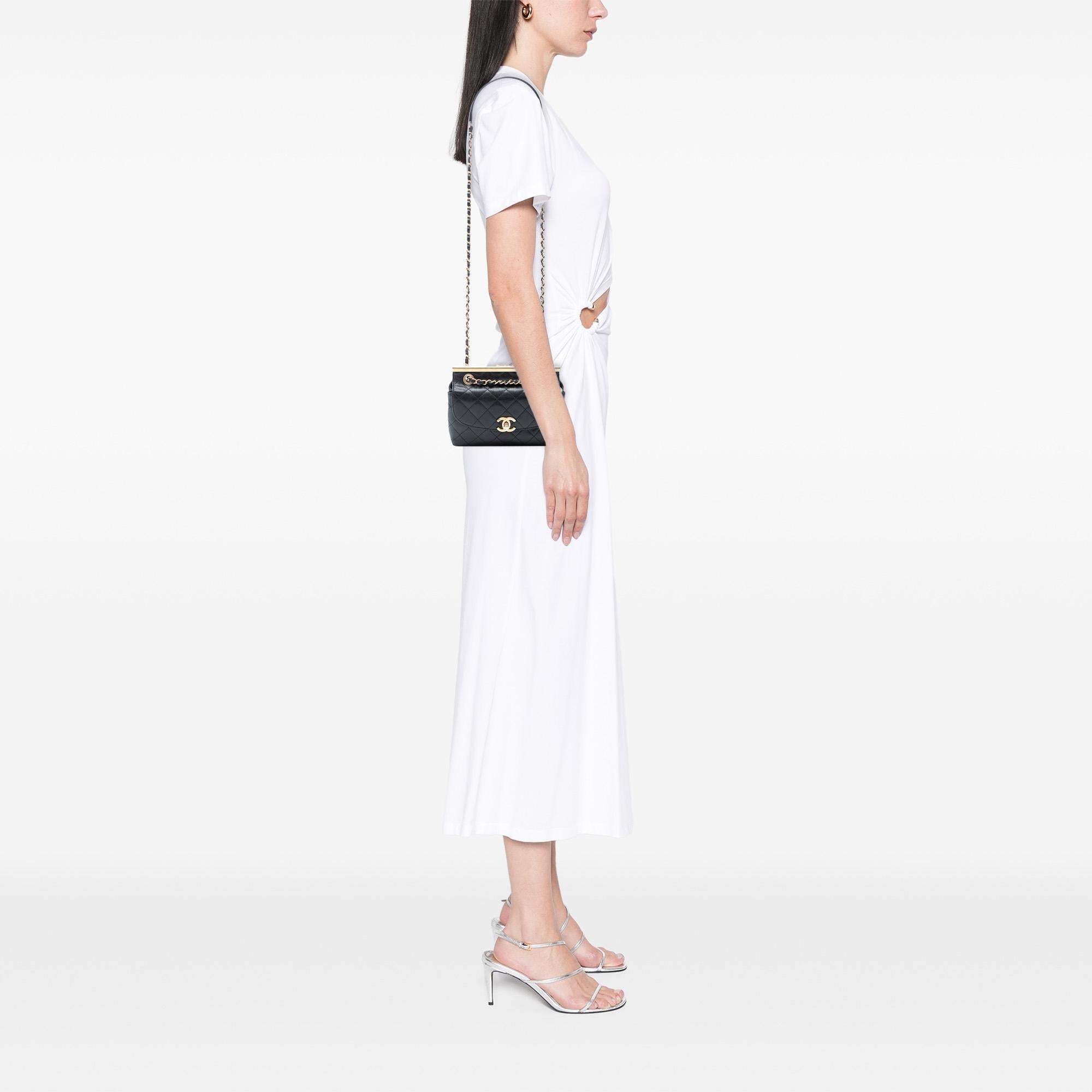 Chanel Mini CC Quilted Lambskin Flap