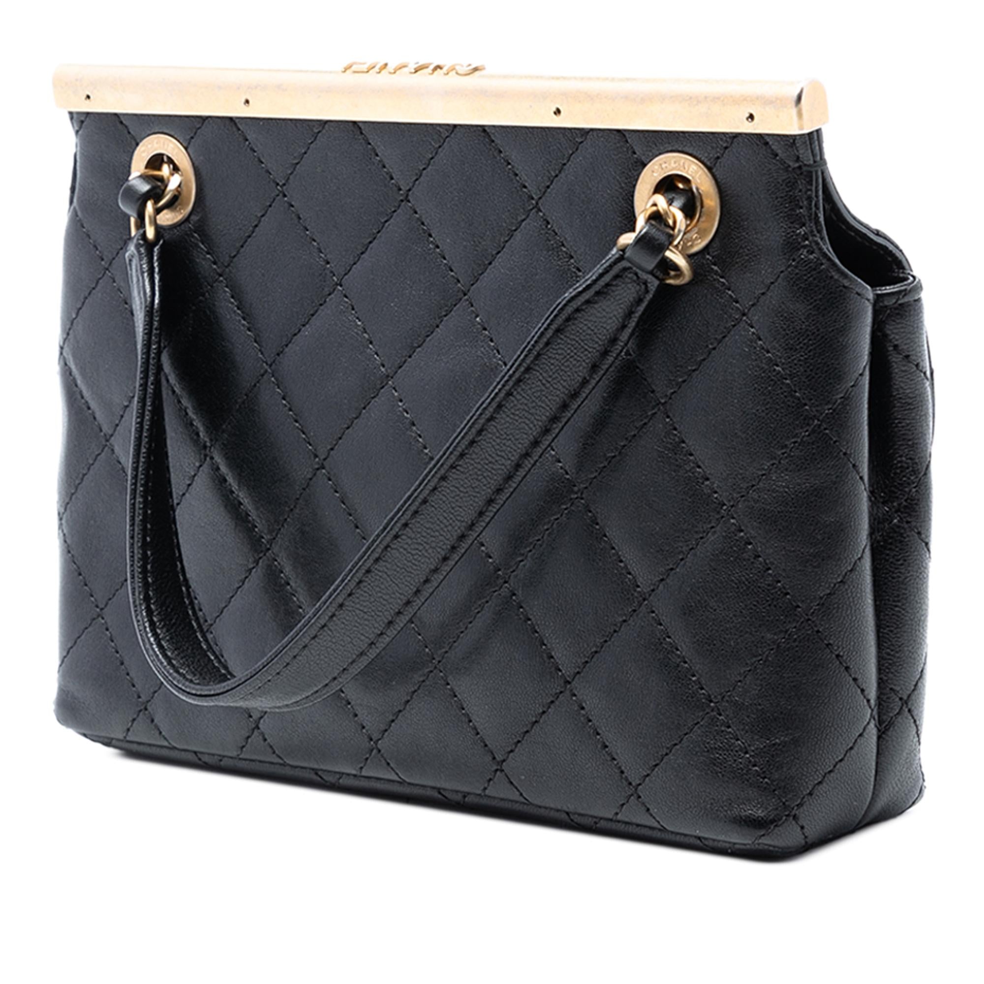 Chanel Mini CC Quilted Lambskin Flap
