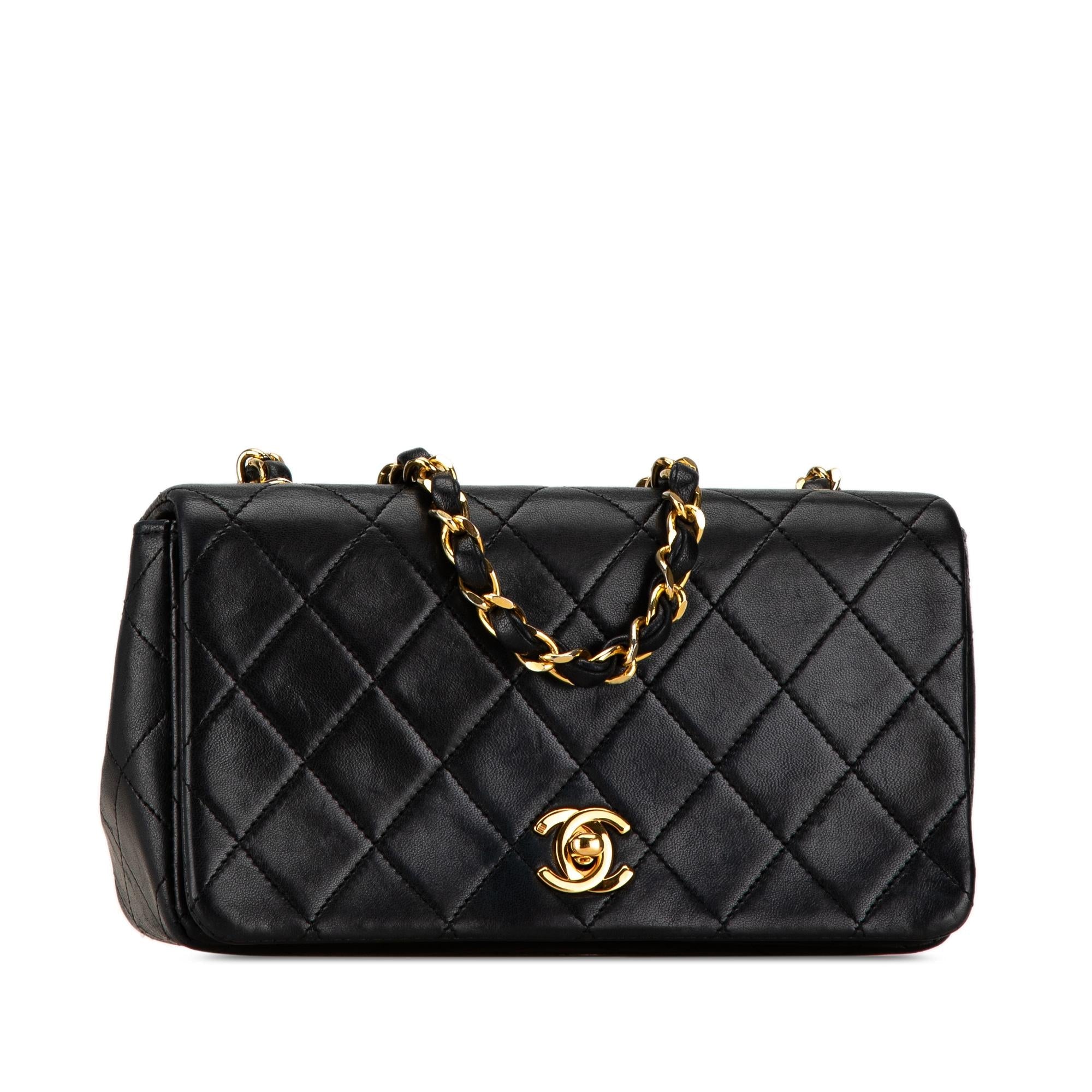 Chanel Mini CC Quilted Lambskin Full Flap (SHG-0wCtNp)