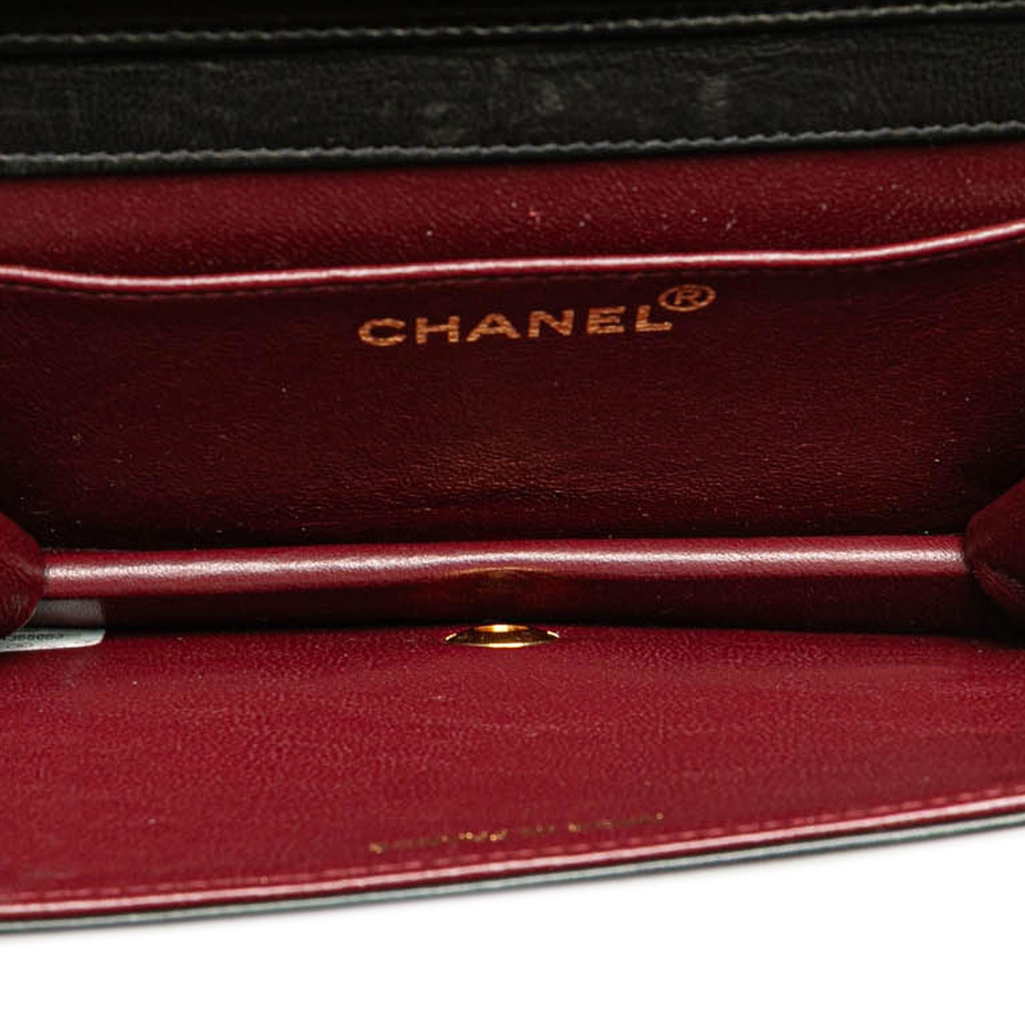 Chanel Mini CC Quilted Lambskin Full Flap
