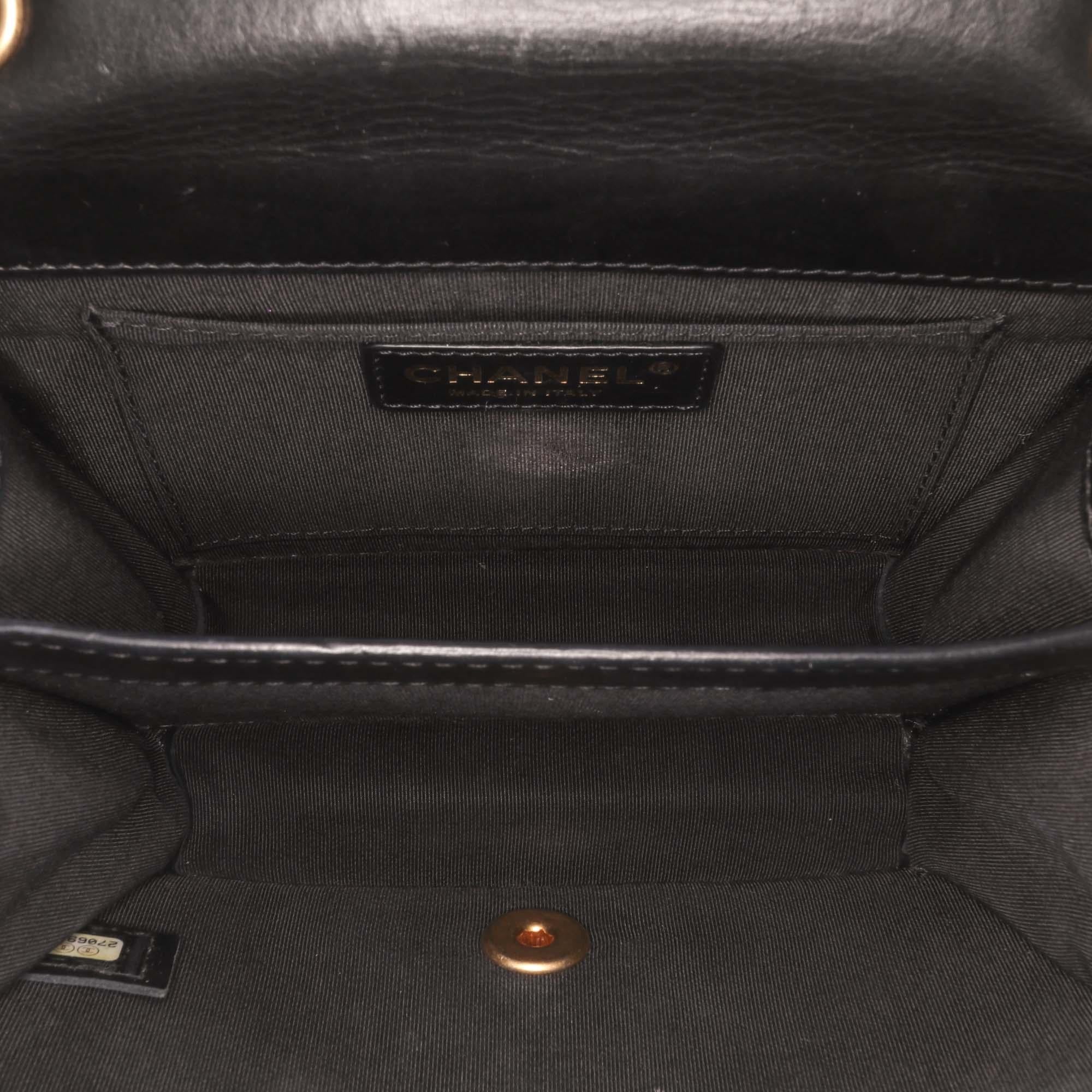 Chanel Mini CC Quilted Lambskin Full Flap