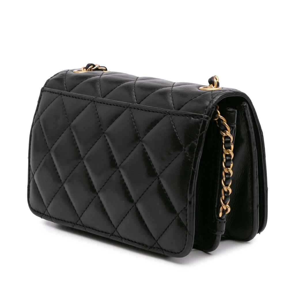 Chanel Mini CC Quilted Lambskin Full Flap