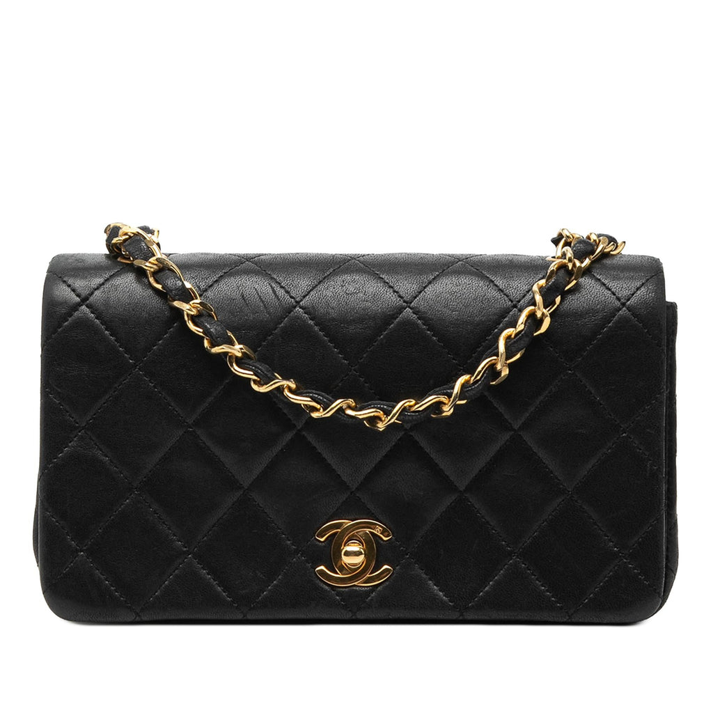 Chanel Mini CC Quilted Lambskin Full Flap