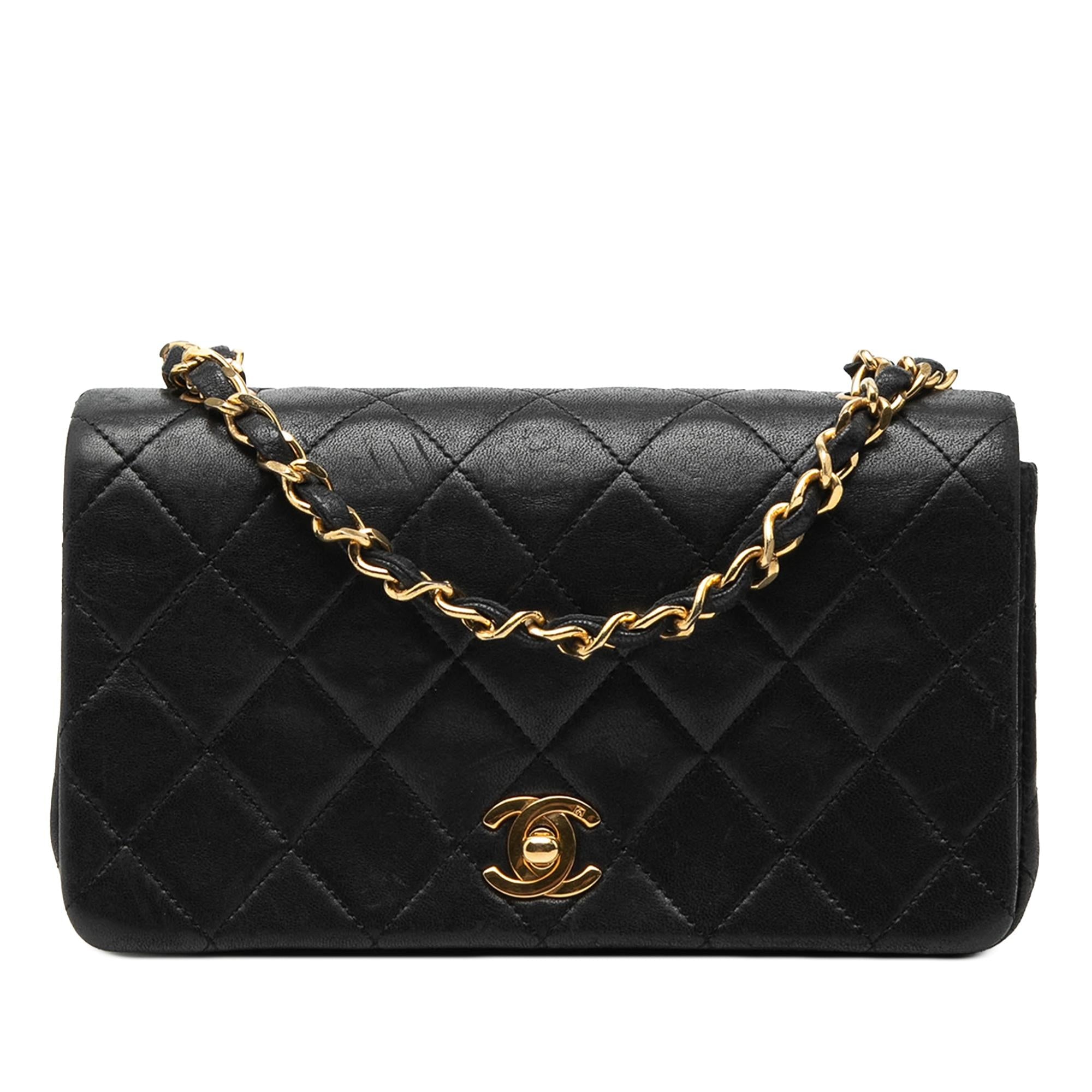 Chanel Mini CC Quilted Lambskin Full Flap