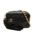 Chanel Mini CC Quilted Lambskin Tassel Camera Bag