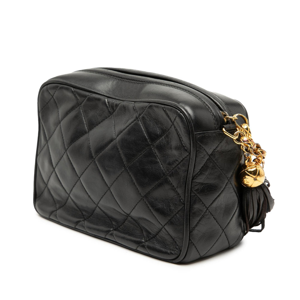 Chanel Mini CC Quilted Lambskin Tassel Camera Bag