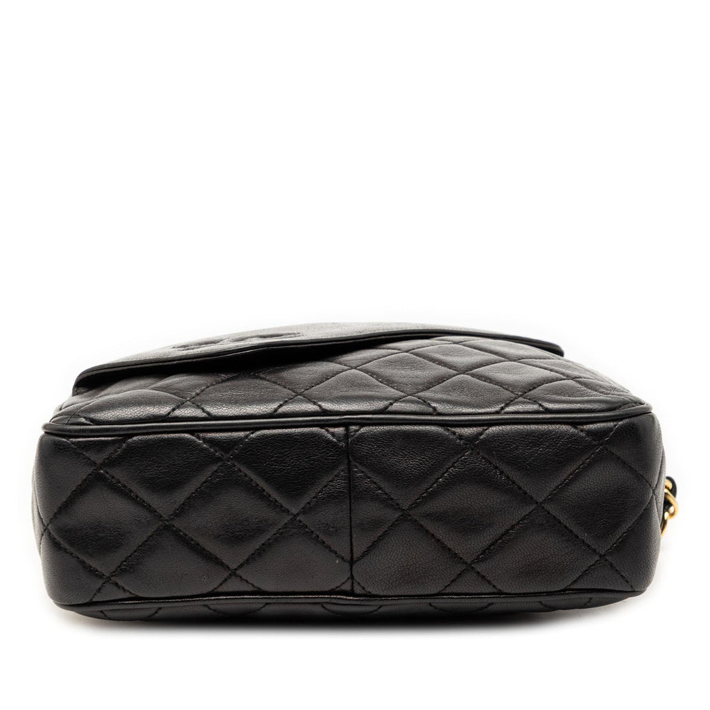 Chanel Mini CC Quilted Lambskin Tassel Camera Bag