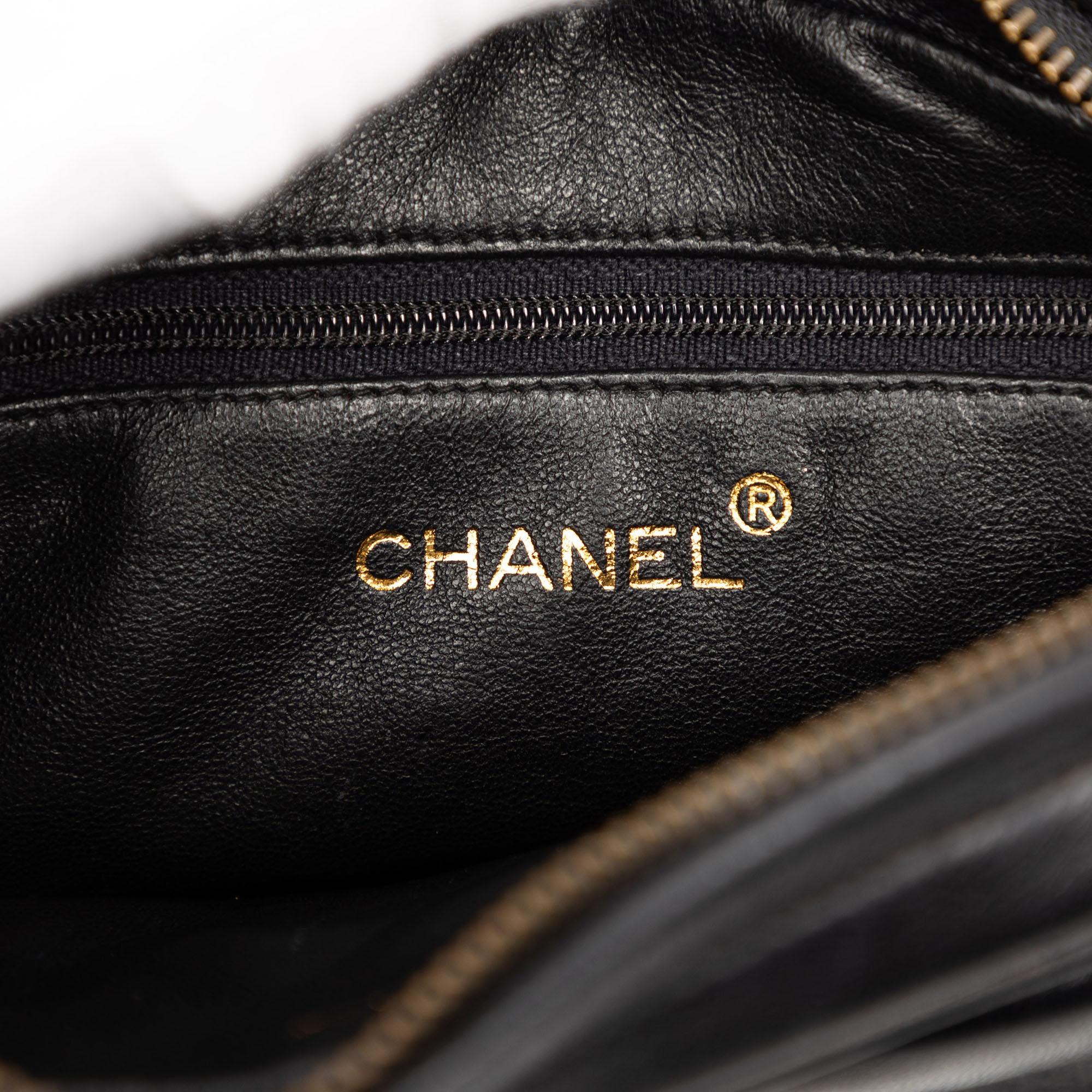 Chanel Mini CC Quilted Lambskin Tassel Camera Bag