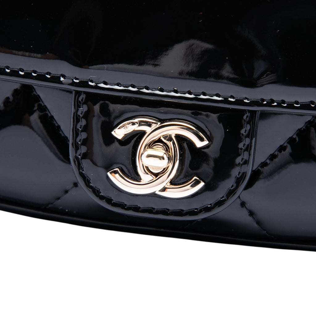 Chanel Mini CC Quilted Patent Single Flap