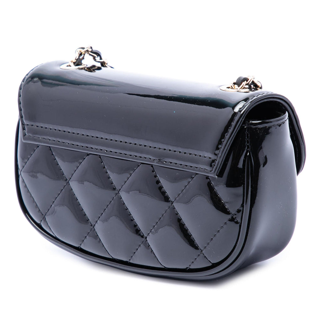 Chanel Mini CC Quilted Patent Single Flap