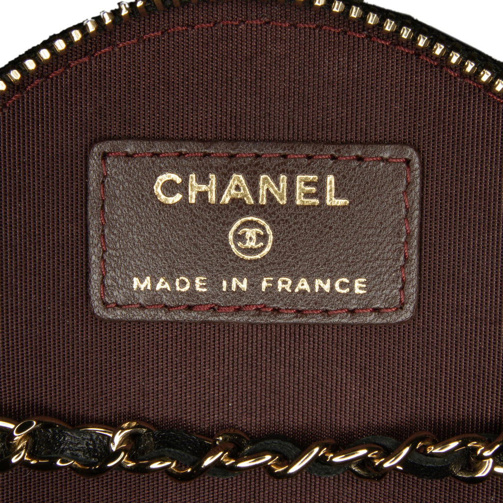 Chanel Mini CC Round Chain Vanity Bag