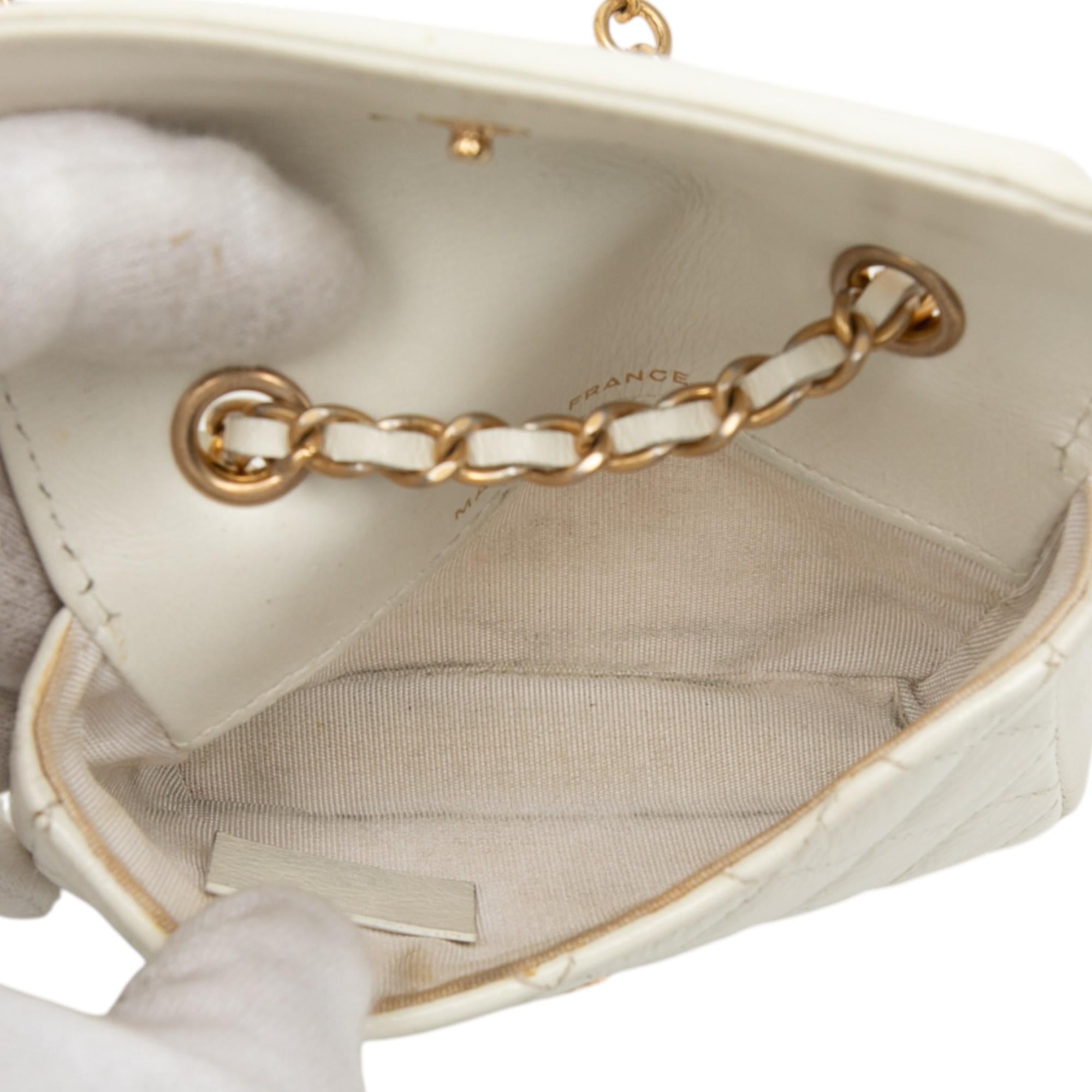 Chanel Mini CC Shiny Aged Calfskin Waist Bag