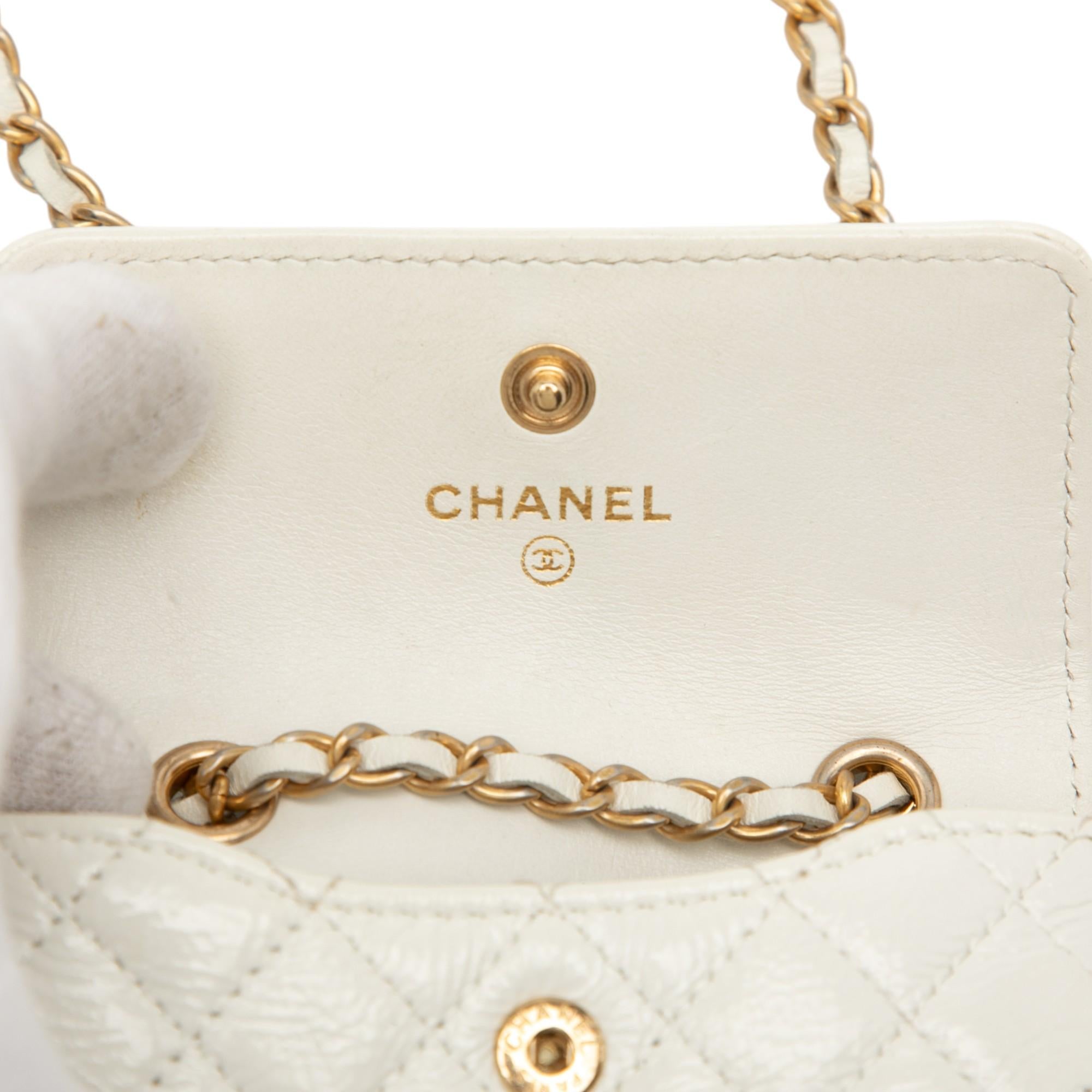 Chanel Mini CC Shiny Aged Calfskin Waist Bag