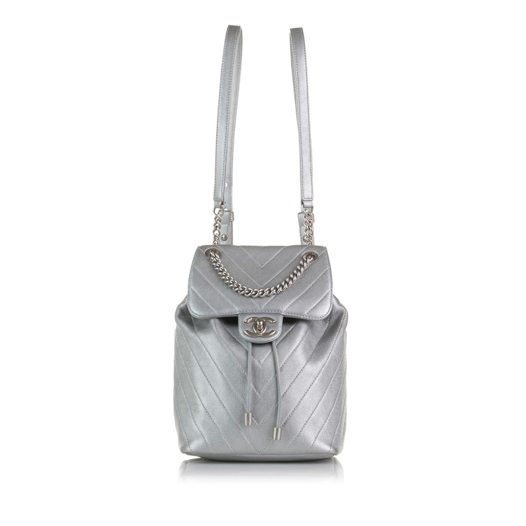 Chanel Mini Calfskin Coco Flap Backpack (SHG-DWAwrX)