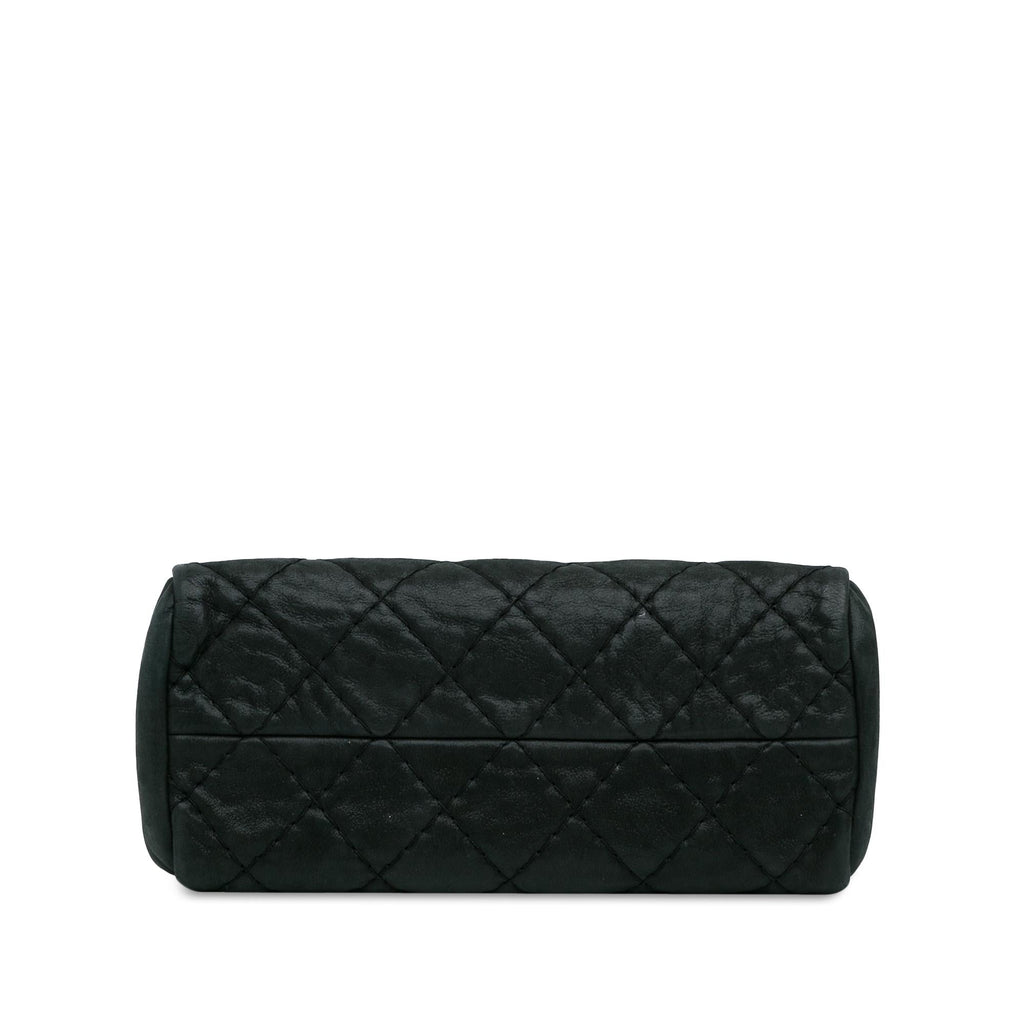 Chanel Mini Calfskin Just Mademoiselle Bowling Bag (SHG-o7RT81)