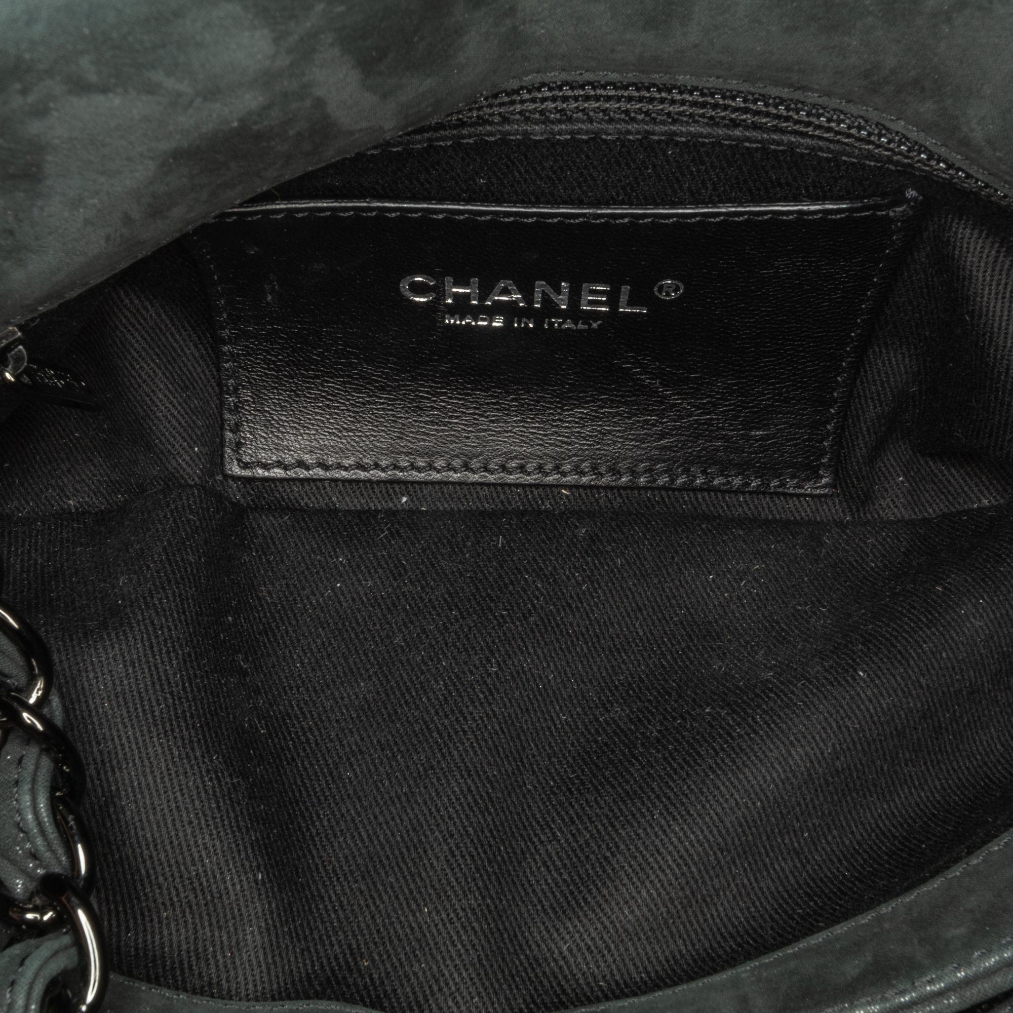 Chanel Mini Calfskin Just Mademoiselle Bowling Bag (SHG-o7RT81)