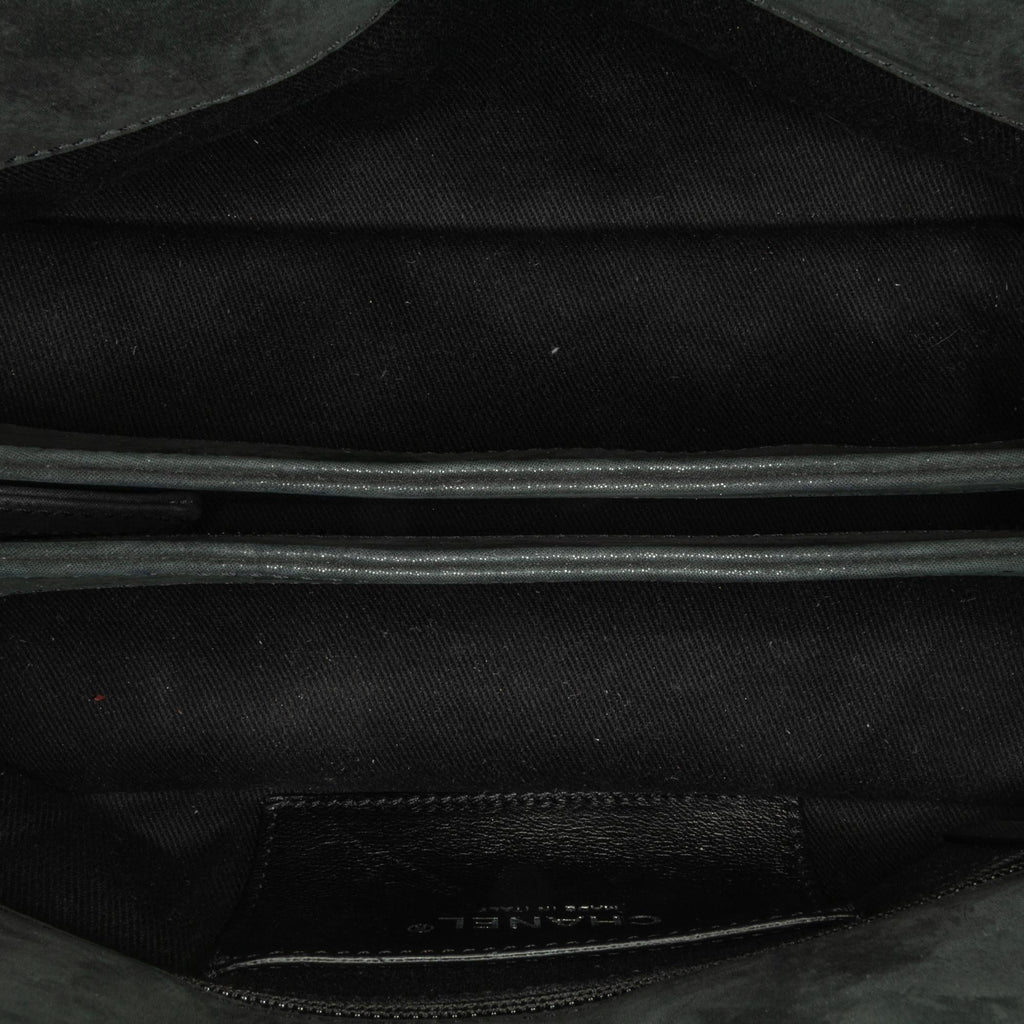 Chanel Mini Calfskin Just Mademoiselle Bowling Bag (SHG-o7RT81)