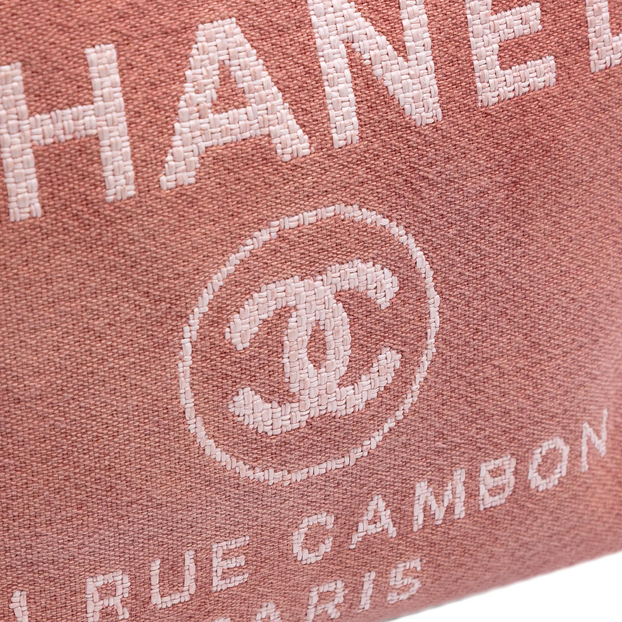 Chanel Mini Canvas Deauville Tote