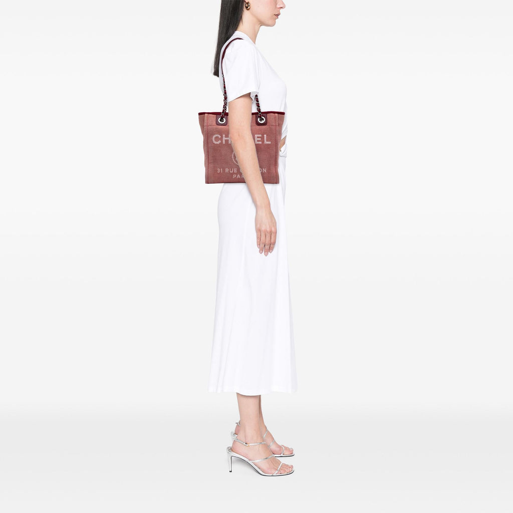 Chanel Mini Canvas Deauville Tote