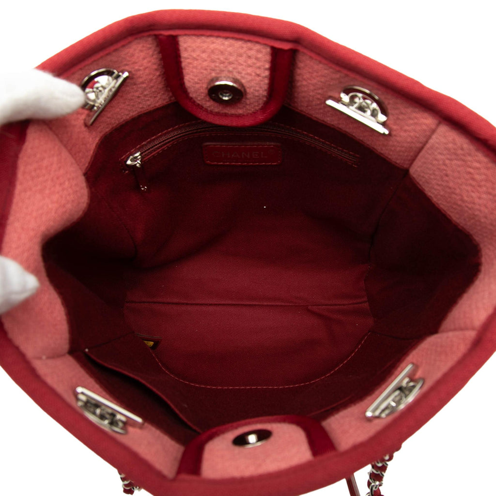 Chanel Mini Canvas Deauville Tote