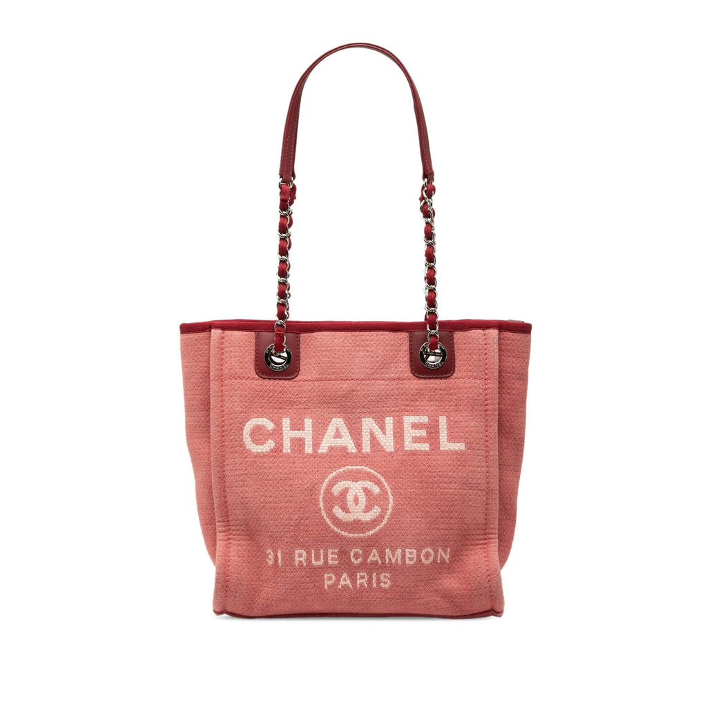 Chanel Mini Canvas Deauville Tote