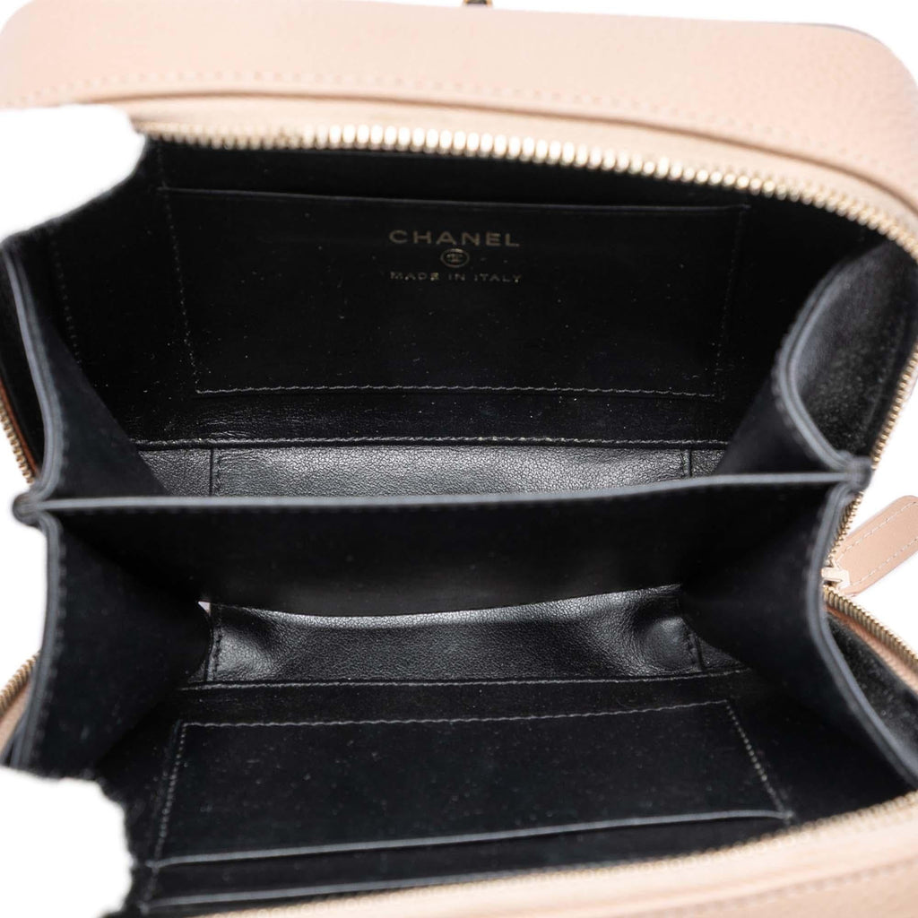 Chanel Mini Caviar CC Filigree Crossbody
