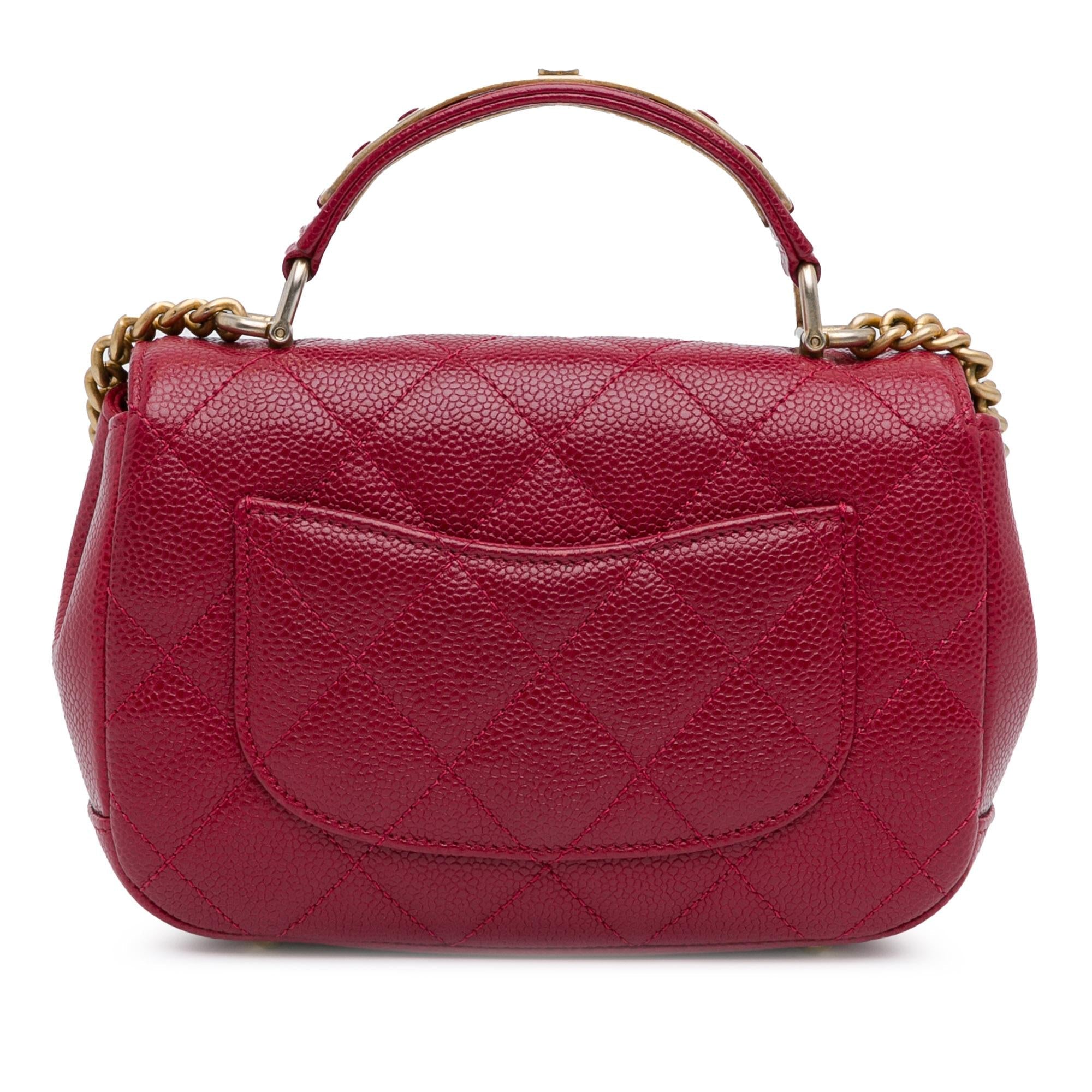 Chanel Mini Caviar Carry Around Flap (SHG-U05LF8)