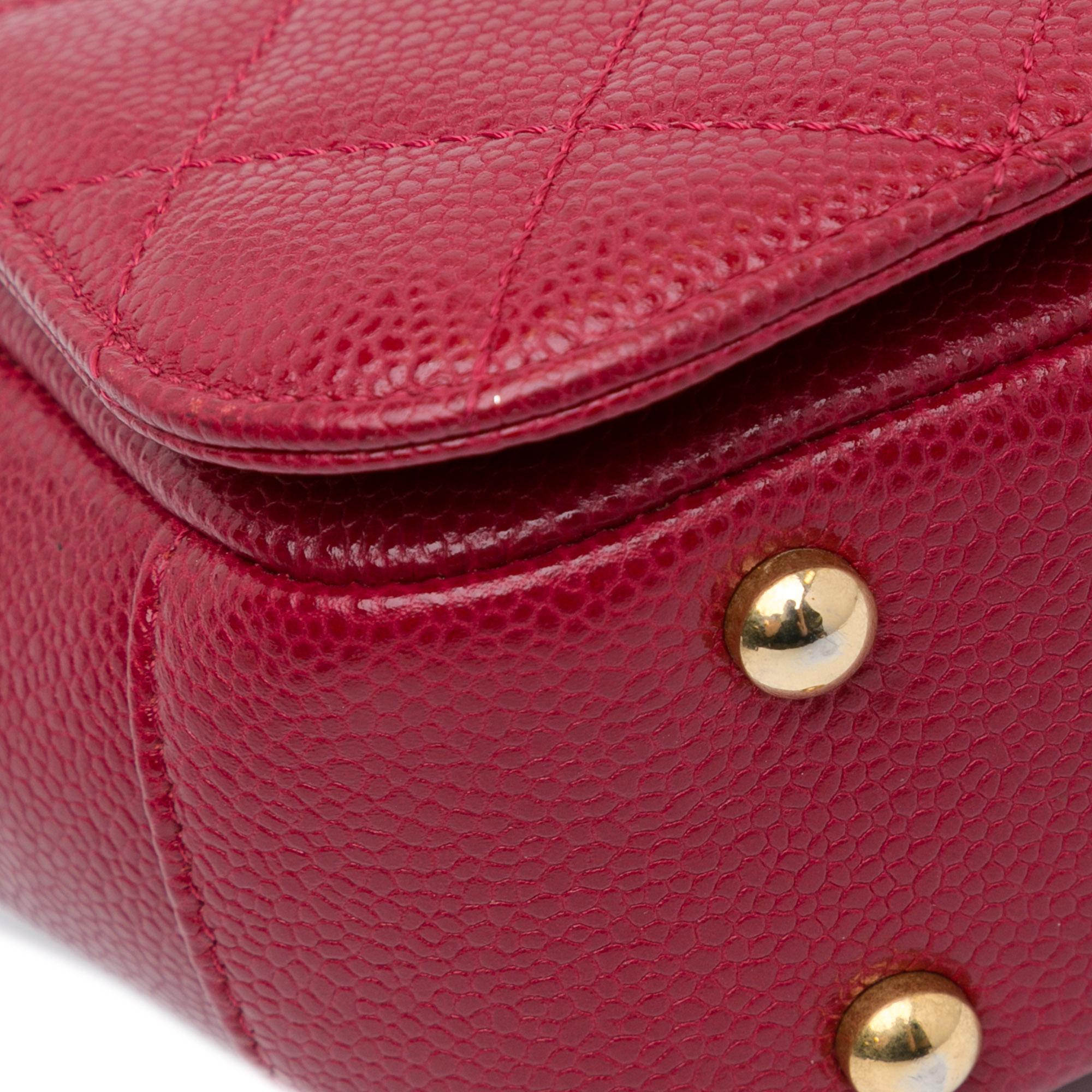 Chanel Mini Caviar Carry Around Flap (SHG-U05LF8)