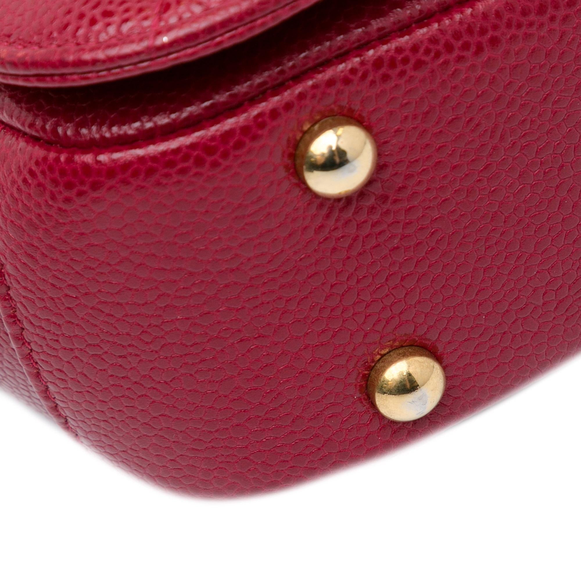 Chanel Mini Caviar Carry Around Flap (SHG-U05LF8)