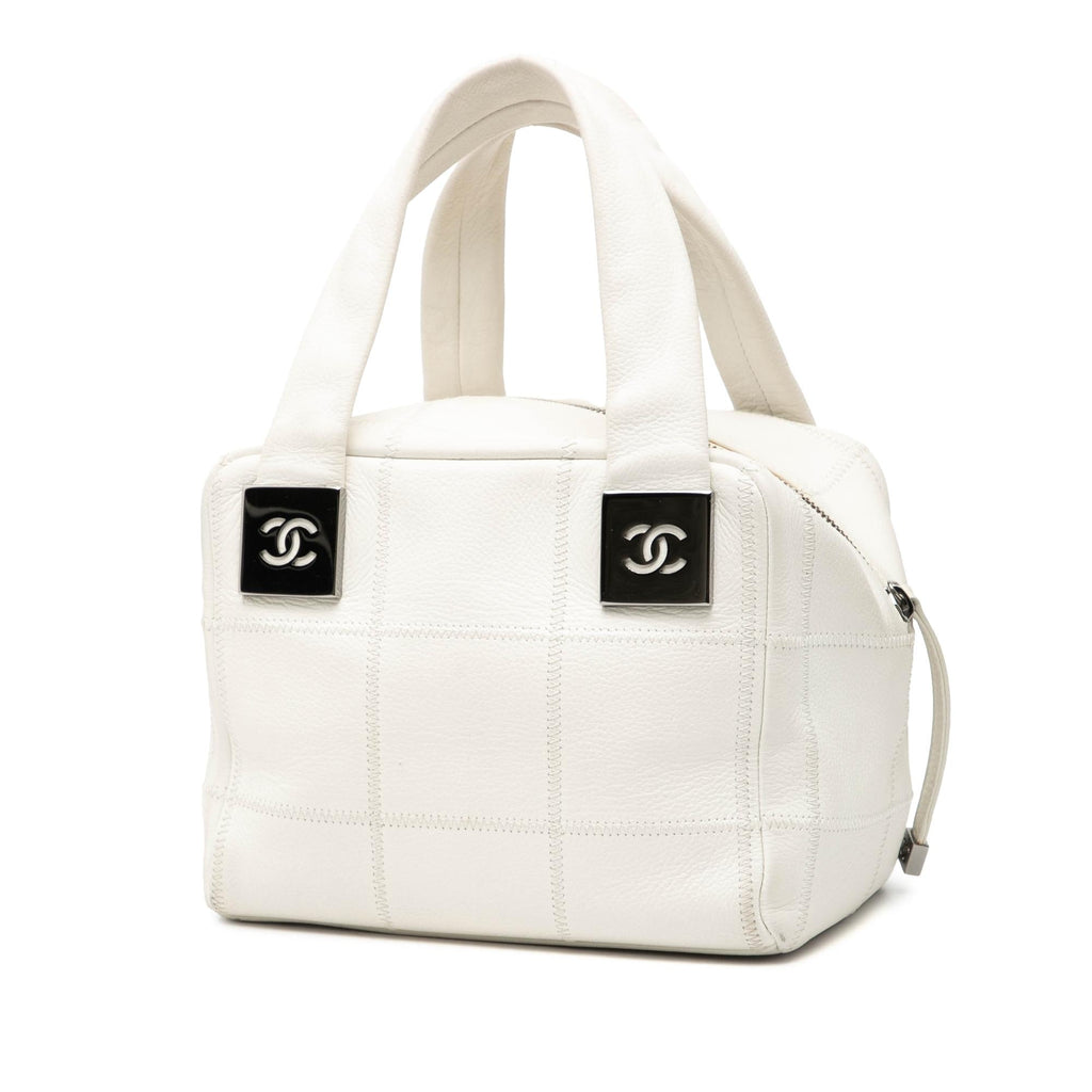 Chanel Mini Caviar Choco Bar Handbag