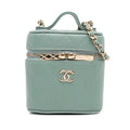 Chanel Mini Caviar Handle with Care Vanity Case