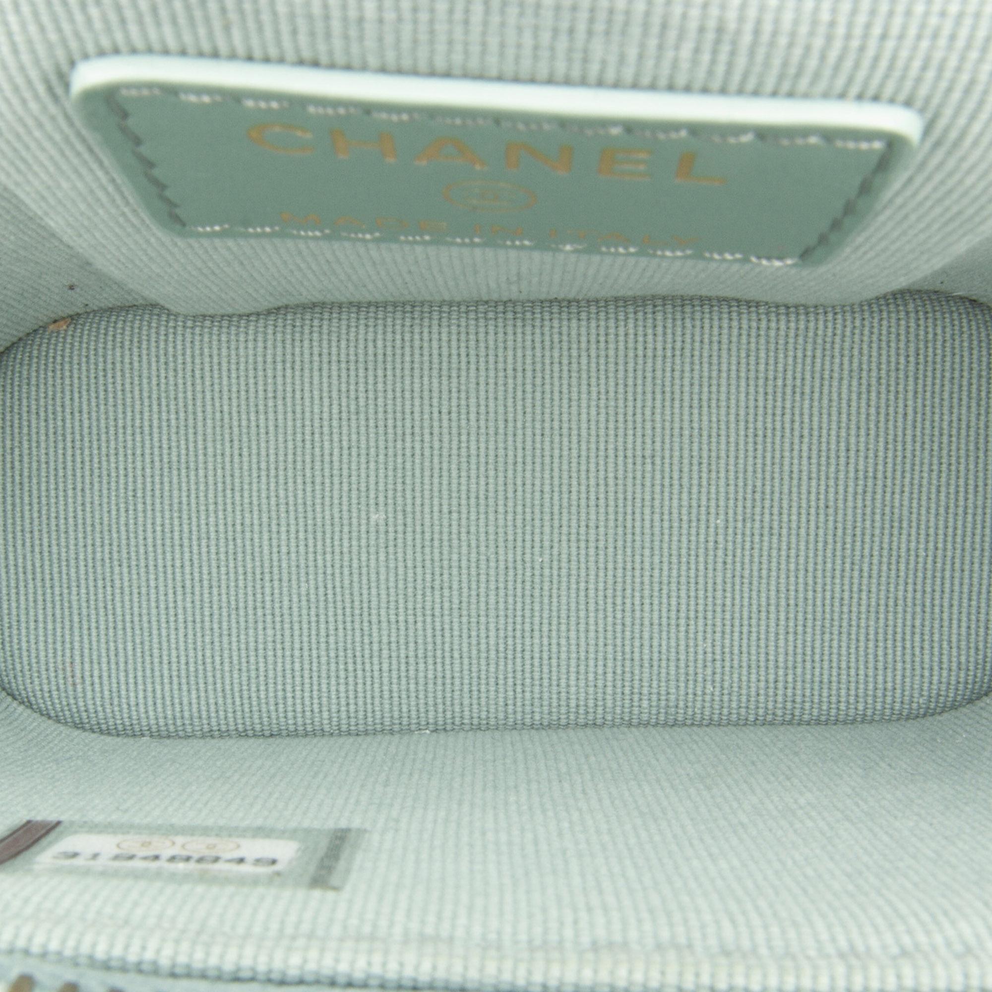 Chanel Mini Caviar Handle with Care Vanity Case