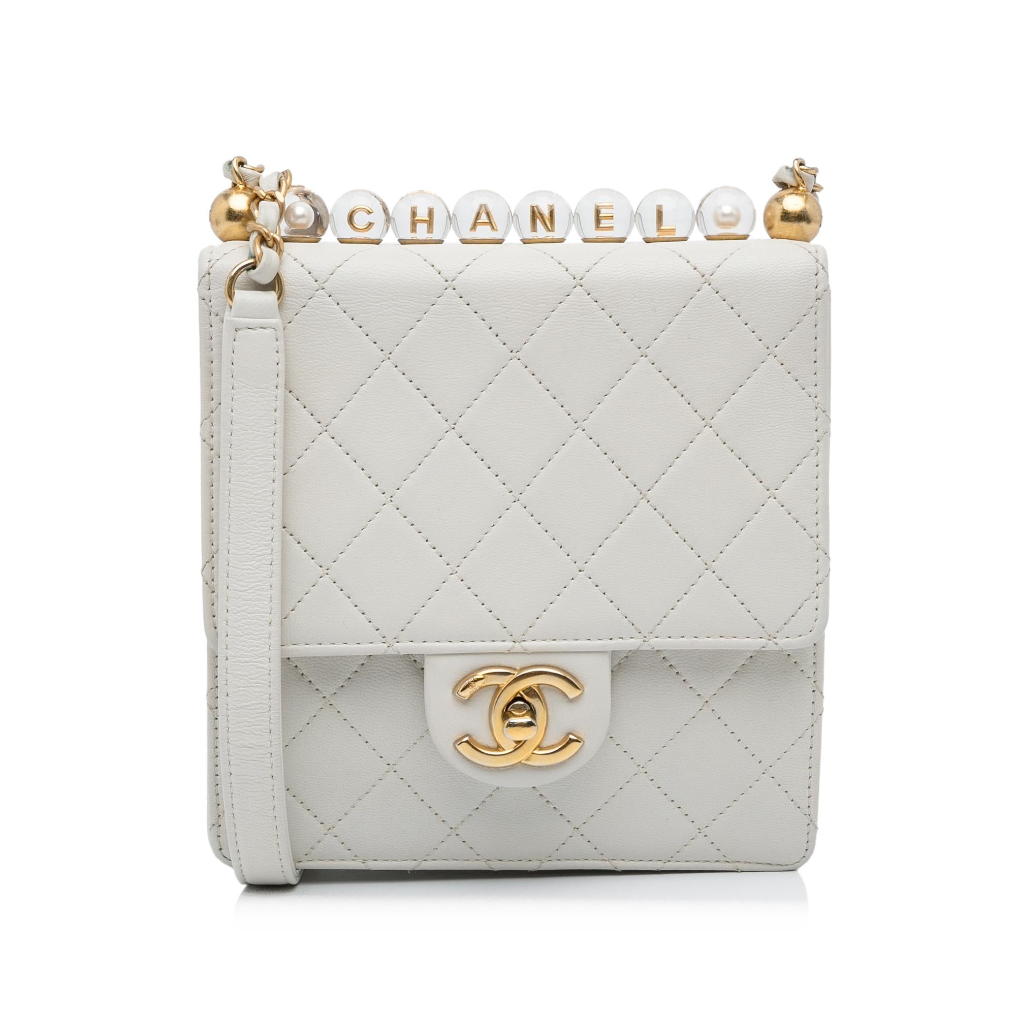 Chanel Mini Chic Pearls Crossbody