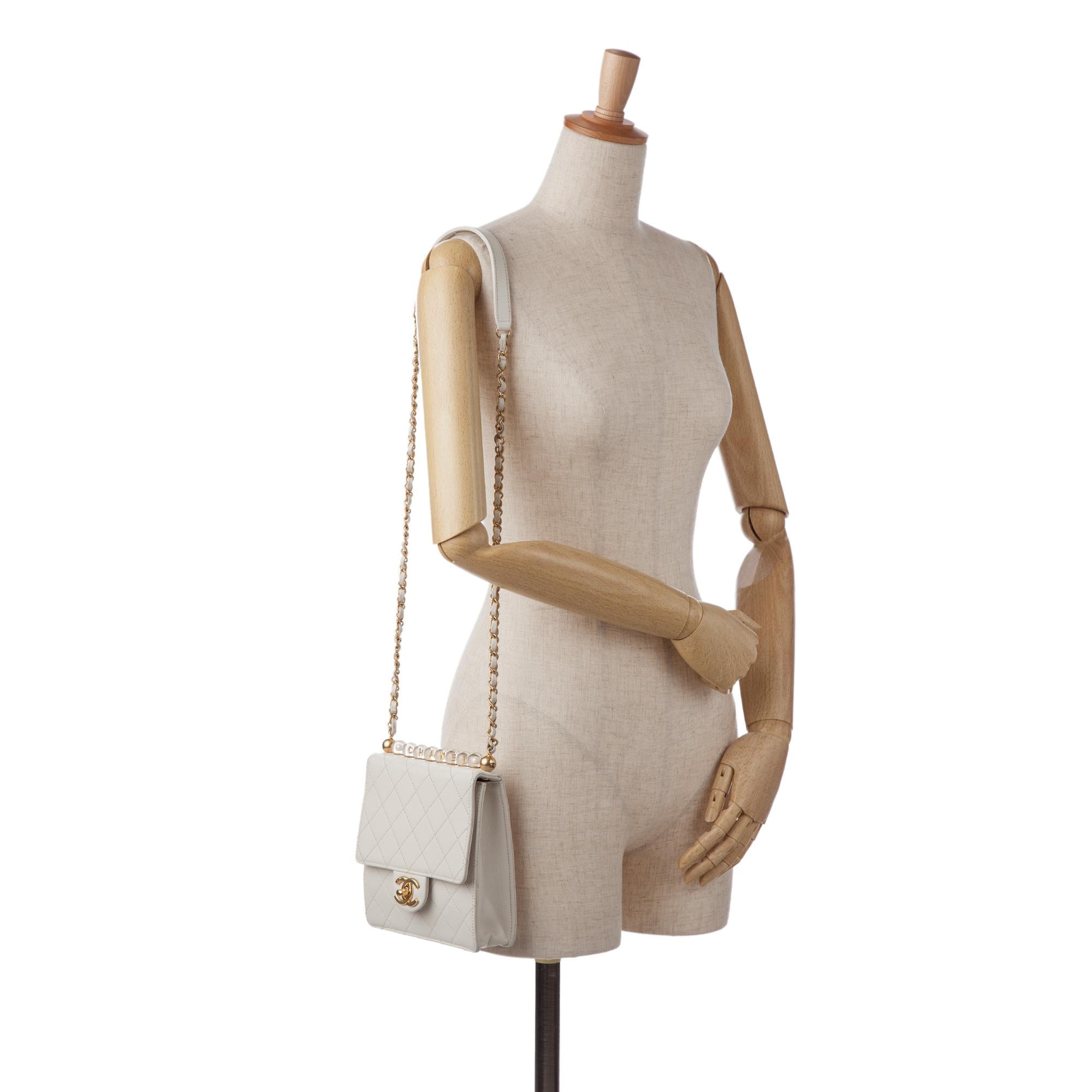 Chanel Mini Chic Pearls Crossbody