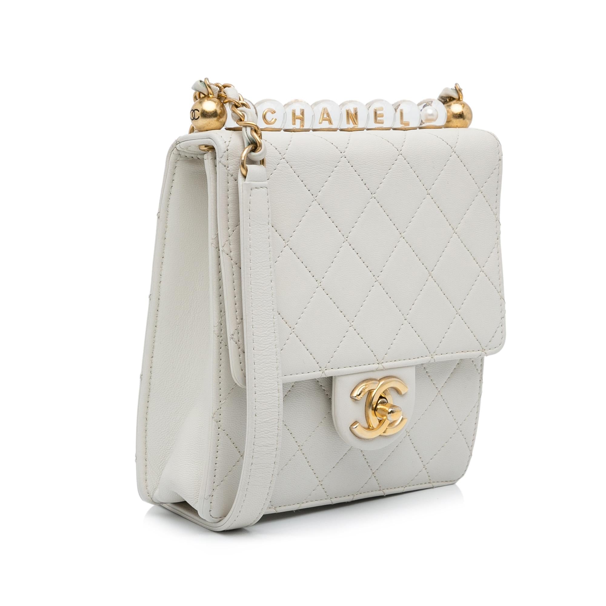 Chanel Mini Chic Pearls Crossbody
