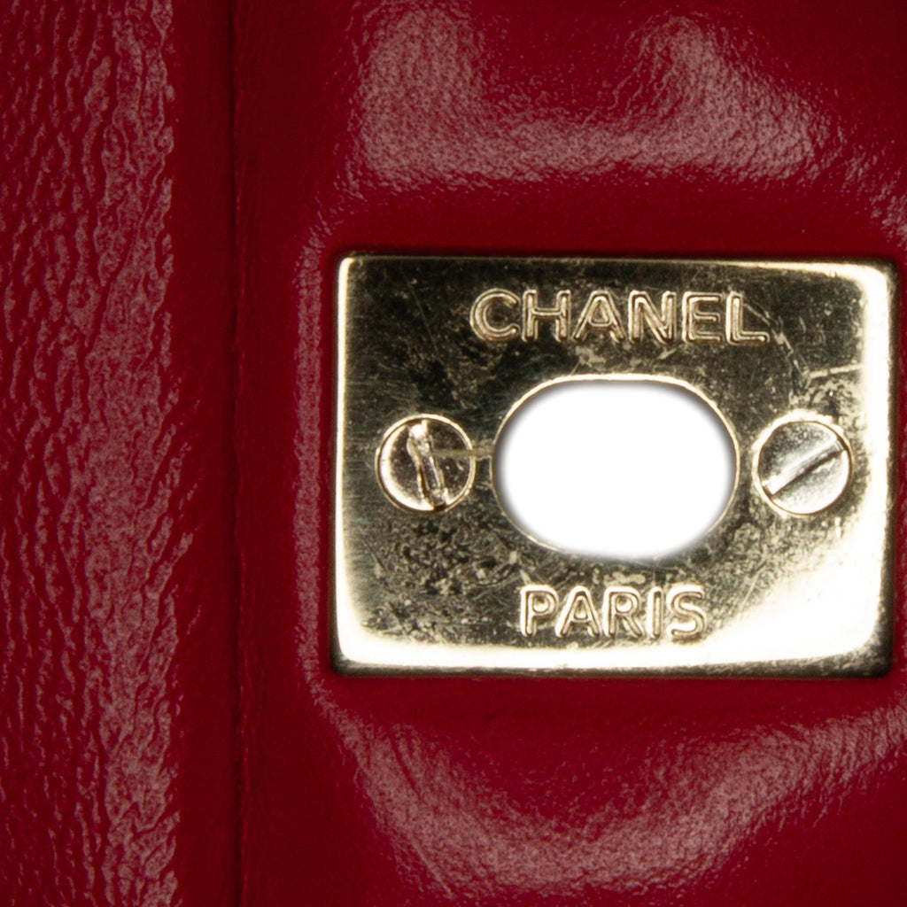 Chanel Mini Classic Lambskin Rectangular Single Flap (SHG-6kkXVi)