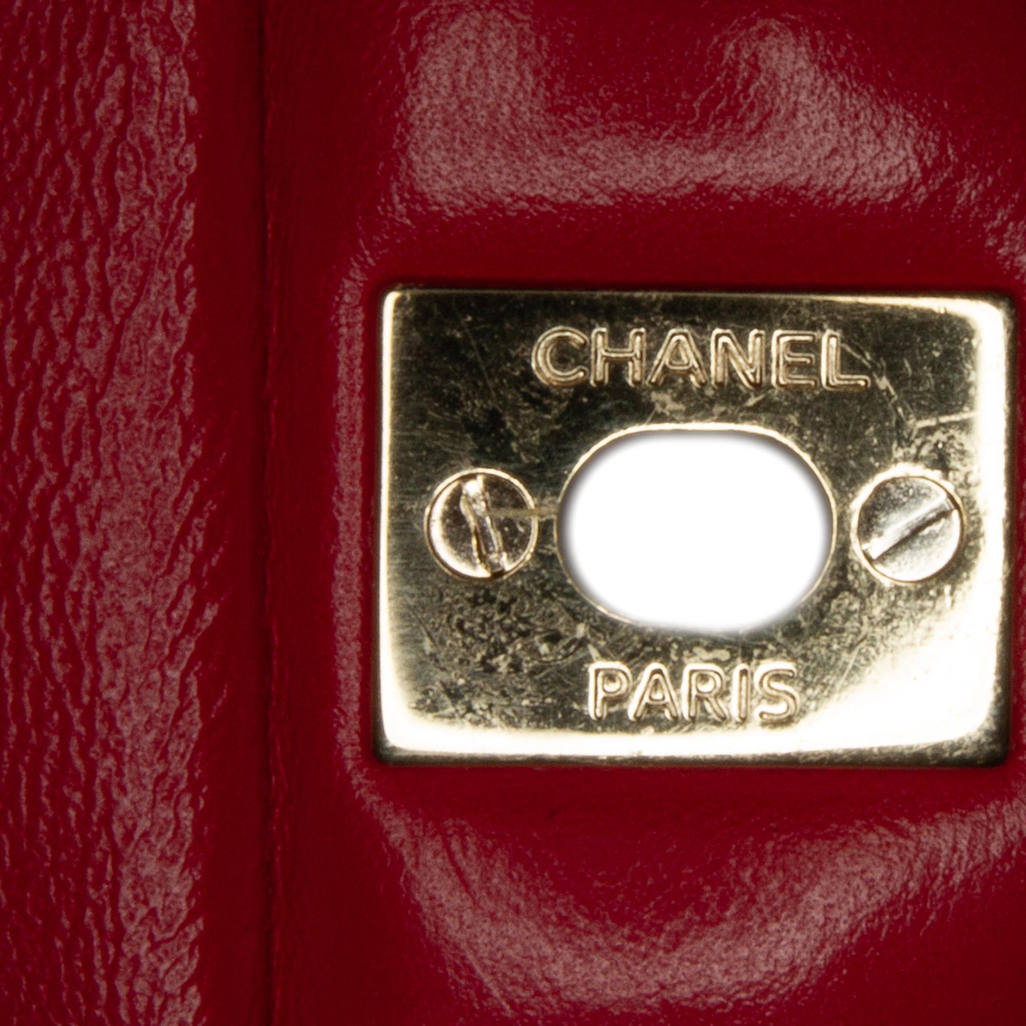 Chanel Mini Classic Lambskin Rectangular Single Flap (SHG-6kkXVi)