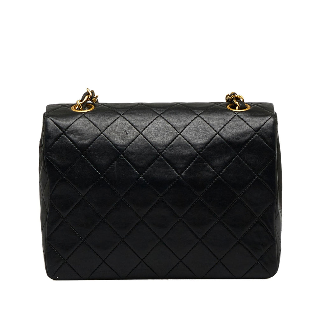 Chanel Mini Classic Lambskin Square Flap (SHG-kqyz2i)