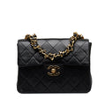 Chanel Mini Classic Lambskin Square Flap (SHG-lnKMMQ)