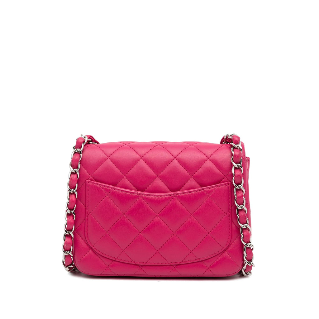 Chanel Mini Classic Lambskin Square Flap (SHG-7URREH)