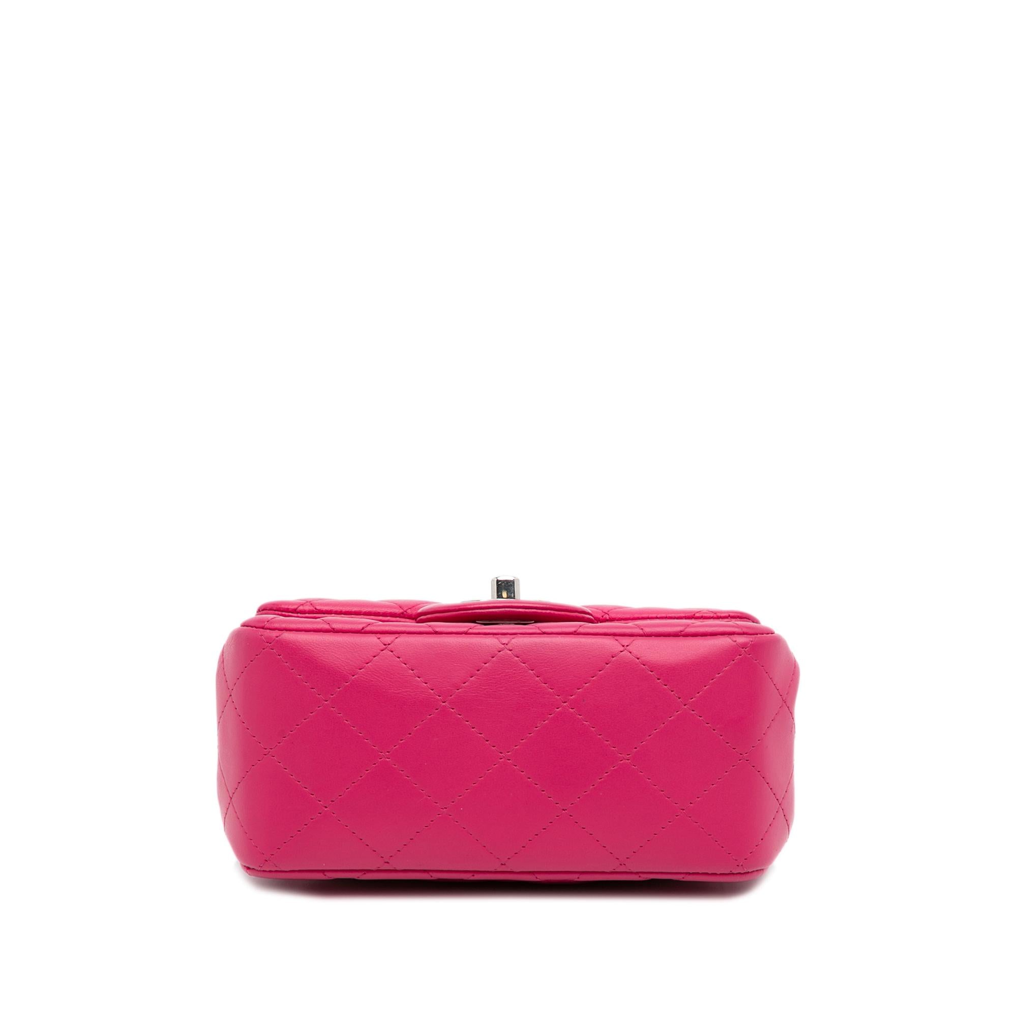 Chanel Mini Classic Lambskin Square Flap (SHG-7URREH)