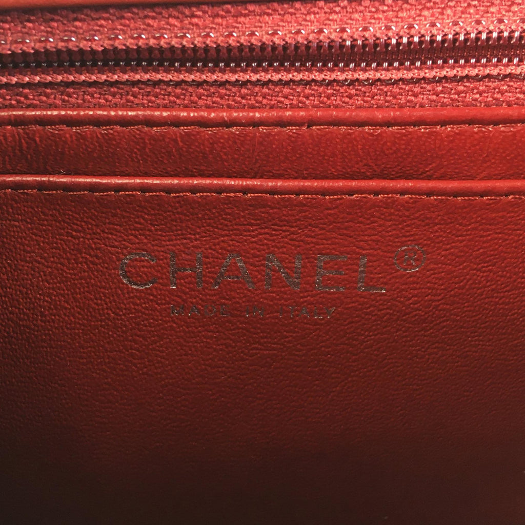 Chanel Mini Classic Patent Rectangular Single Flap (SHG-PHzGTi)