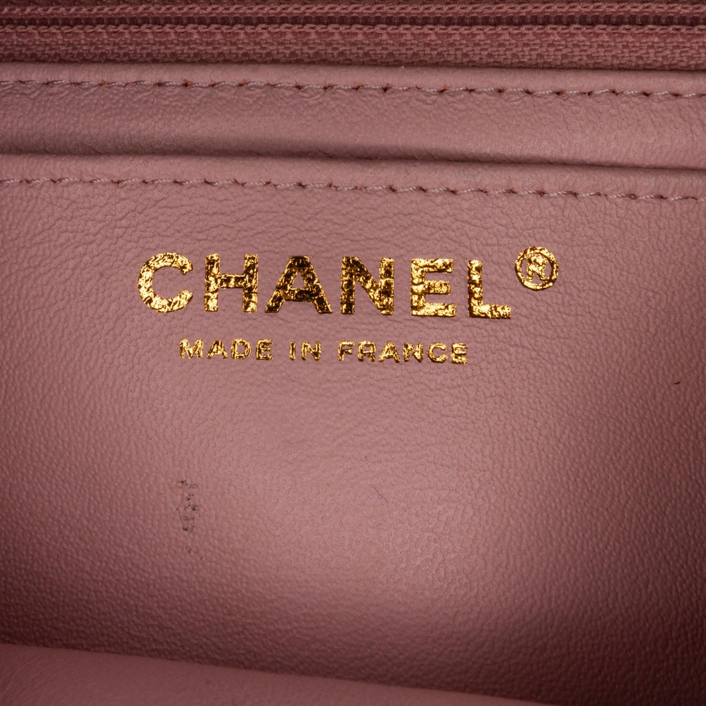 Chanel Mini Classic Rectangular Tweed Flap (SHG-lbDBOI)