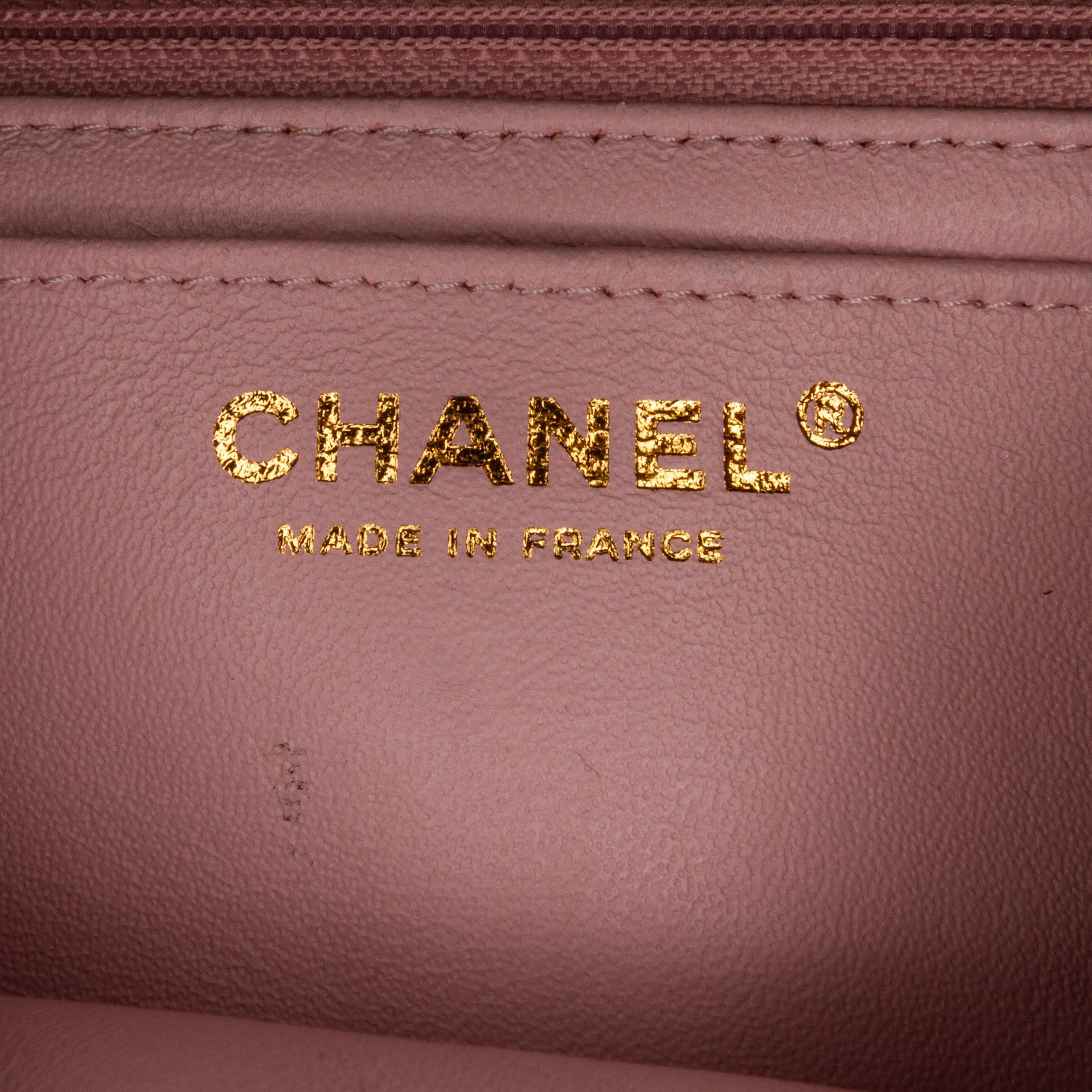 Chanel Mini Classic Rectangular Tweed Flap (SHG-lbDBOI)