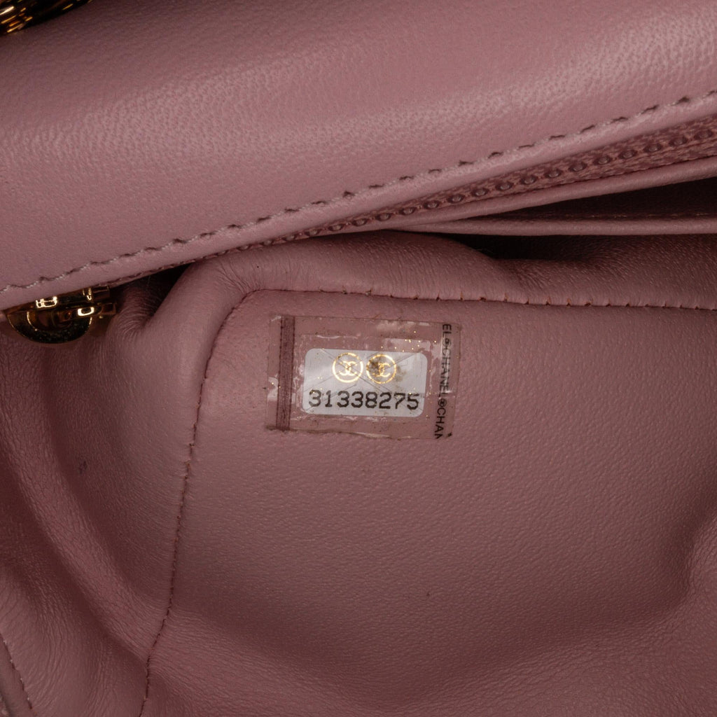 Chanel Mini Classic Rectangular Tweed Flap (SHG-lbDBOI)