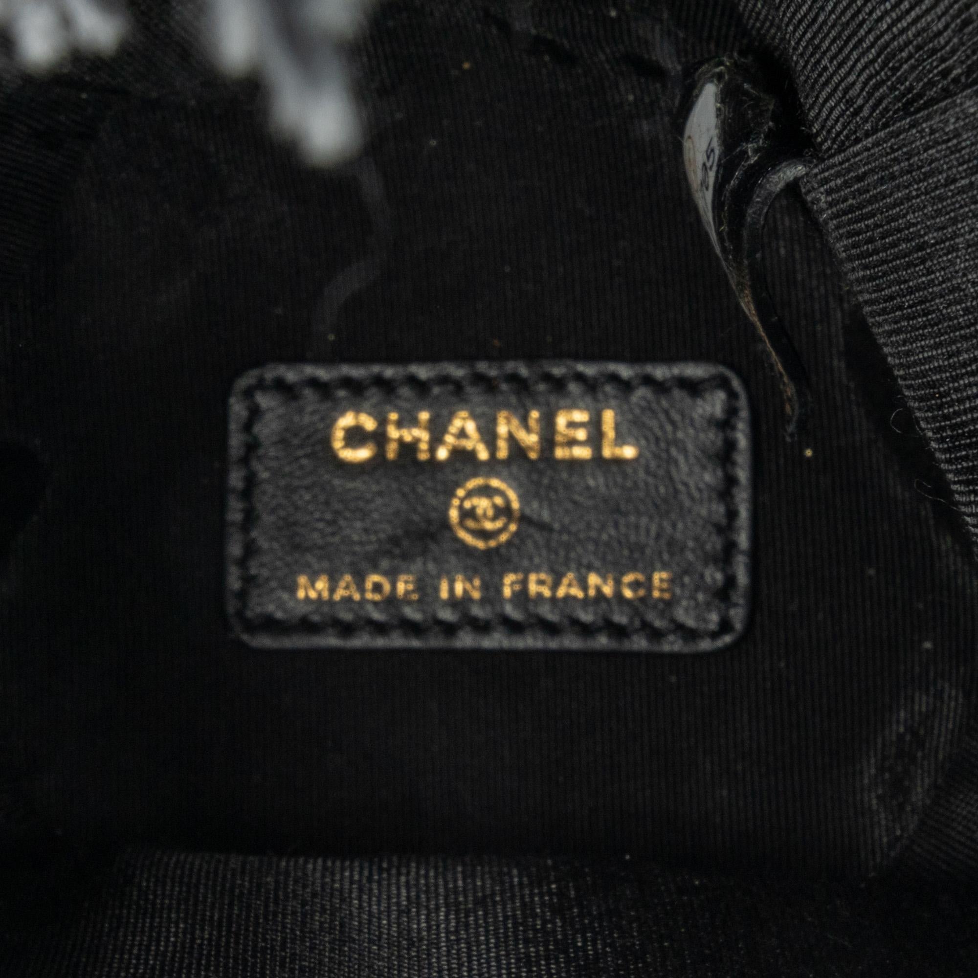 Chanel Mini Denim Mood Bucket with Chain