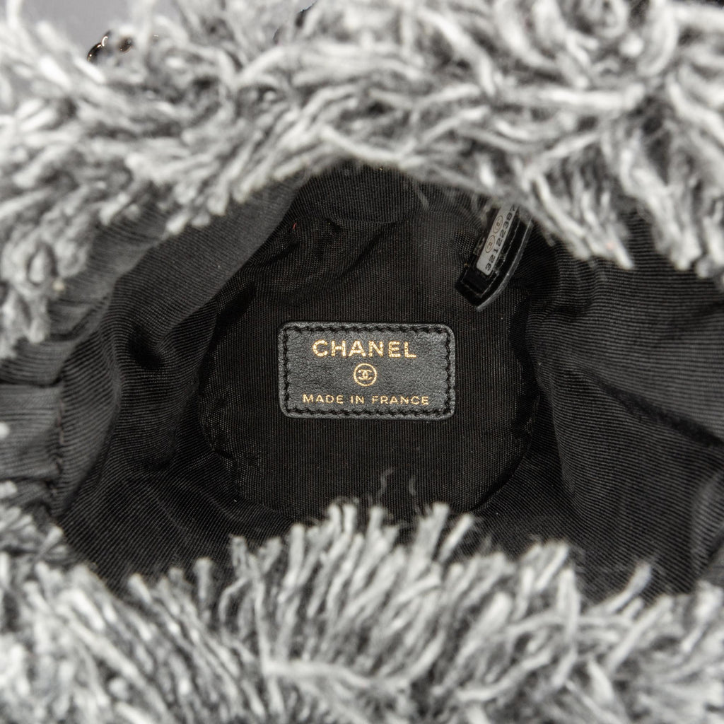 Chanel Mini Denim Mood Bucket with Chain