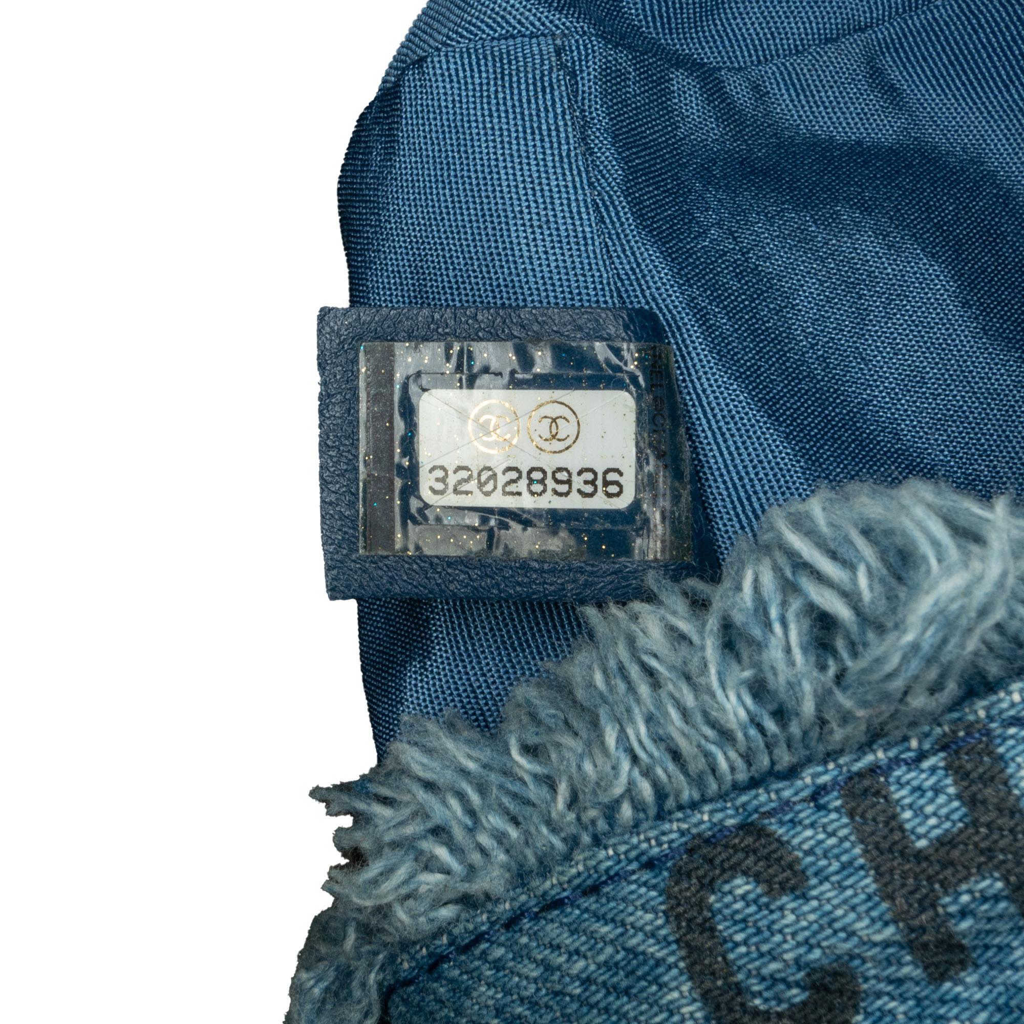 Chanel Mini Denim Mood Bucket with Chain